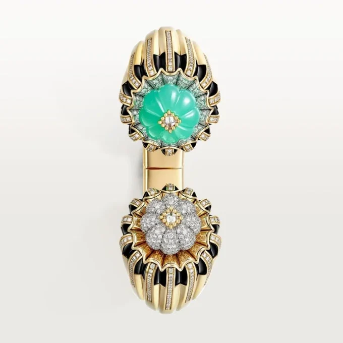 Cartier Libre Tuttitutti Armband, Chrysopras, Diamanten