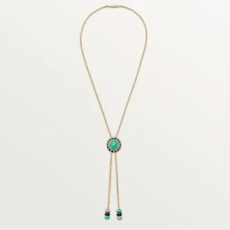 Cartier Libre Tuttitutti Halskette, Chrysopras