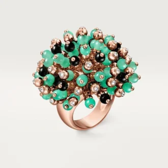 Cartier Libre Tuttitutti Ring, Chrysopras