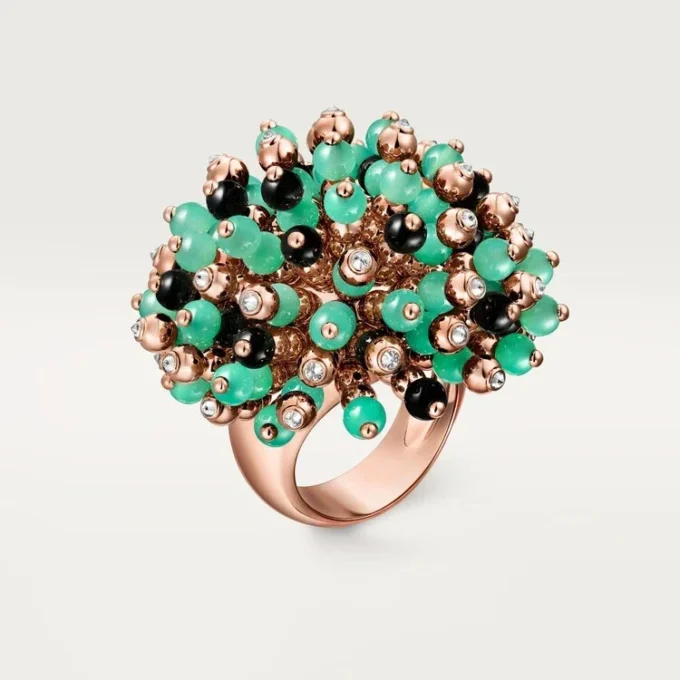 Cartier Libre Tuttitutti Ring, Chrysopras