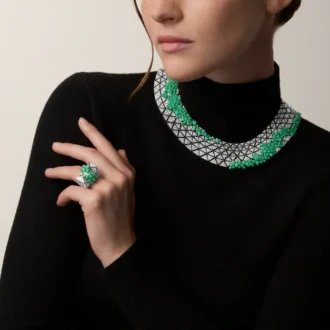 Cartier Libre Tuttitutti Ring, Chrysopras