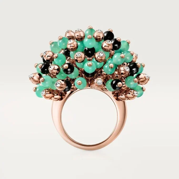 Cartier Libre Tuttitutti Ring, Chrysopras