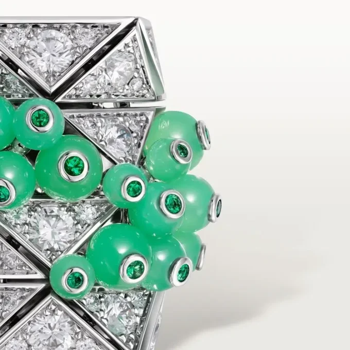 Cartier Libre Tuttitutti Ring, Chrysopras