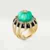 Cartier Libre Tuttitutti Ring, Chrysopras, Diamanten