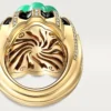 Cartier Libre Tuttitutti Ring, Chrysopras, Diamanten