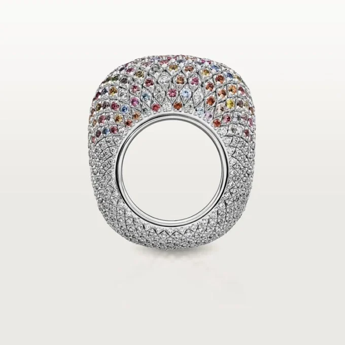 Cartier Libre Tuttitutti Ring, Umba-Saphire, Diamanten