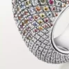 Cartier Libre Tuttitutti Ring, Umba-Saphire, Diamanten