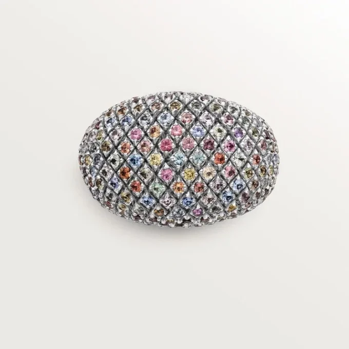Cartier Libre Tuttitutti Ring, Umba-Saphire, Diamanten