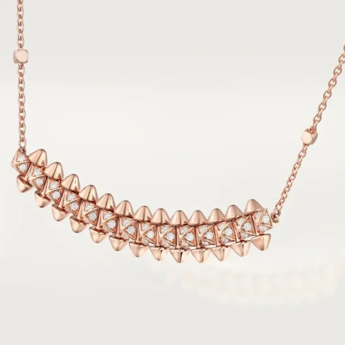 Clash de Cartier Anhänger, kleines Modell, mit Pavé-Fassung