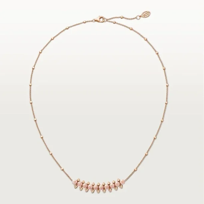 Clash de Cartier Anhänger, rosa Chalcedon