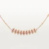 Clash de Cartier Anhänger, rosa Chalcedon