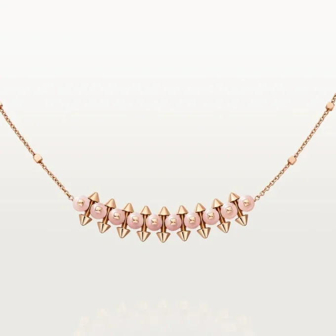 Clash de Cartier Anhänger, rosa Chalcedon