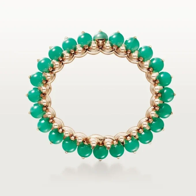 Clash de Cartier Armband, Chrysopras, extragroßes Modell
