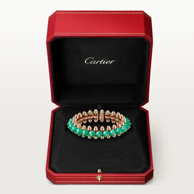 Clash de Cartier Armband, Chrysopras, extragroßes Modell