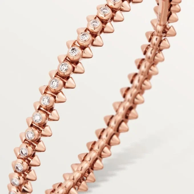 Clash de Cartier Armband, mittleres Modell, Diamanten