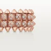 Clash de Cartier Ring, doppelreihig, pavé-gefasst