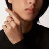 Clash de Cartier Ring, kleines Modell, mit Pavé-Besatz