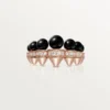 Clash de Cartier Ring, Onyx, extragroßes Modell, Diamanten