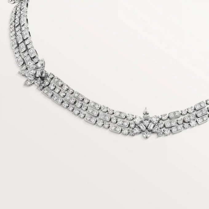 Diamant-Kollektion Halskette, Diamanten