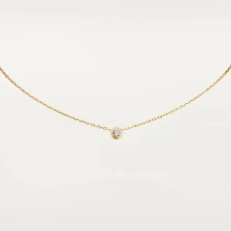 Diamants Legers Halskette, Lm – Gelbgold, Diamant – Cartier