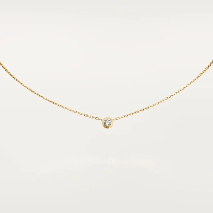 Diamants Legers Halskette, Lm – Gelbgold, Diamant – Cartier