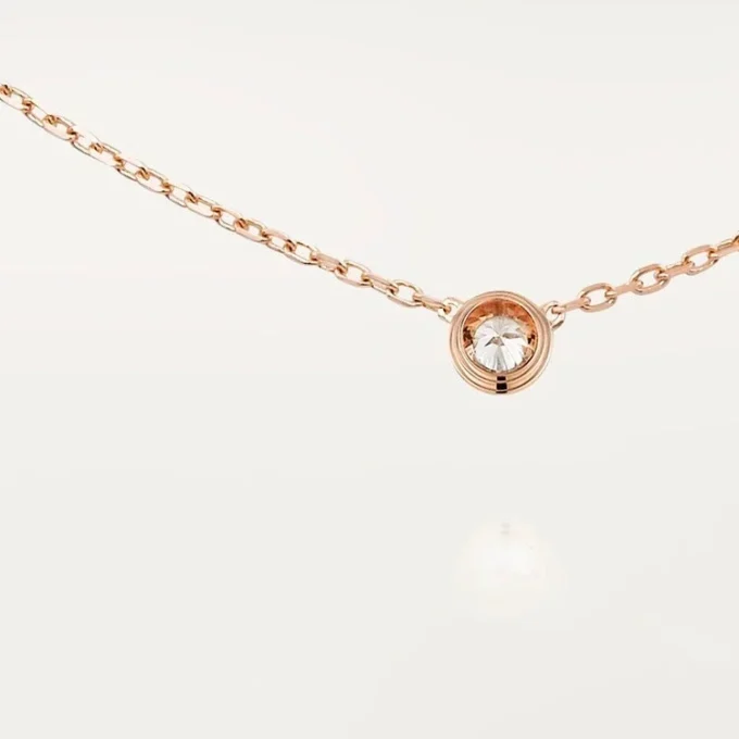 Diamants Legers Halskette, Lm – Roségold, Diamant – Cartier