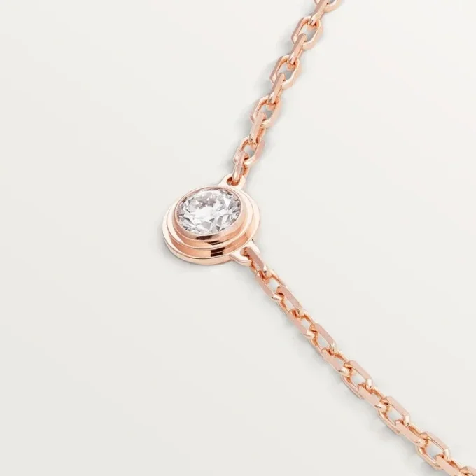 Diamants Legers Halskette, S – Roségold, Diamant – Cartier