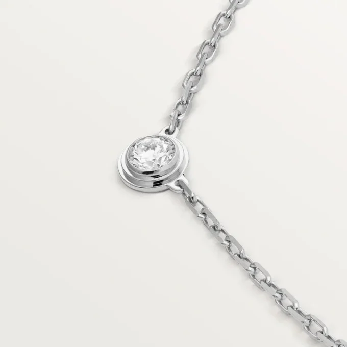 Diamants Legers Halskette, S – Weißgold, Diamant – Cartier