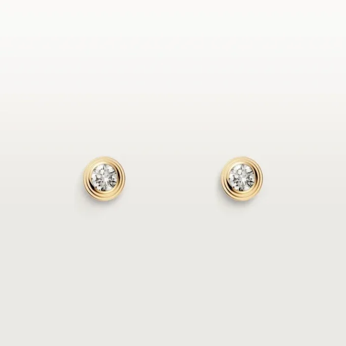 Diamants Legers Ohrringe – Gelbgold, Diamanten – Cartier Diamants Legers Ohrringe – Gelbgold, Diamanten – Cartier
