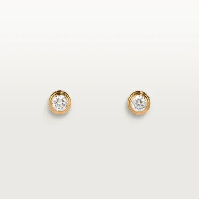 Diamants Legers Ohrringe, mm – Gelbgold, Diamanten – Cartier Diamants Legers Ohrringe, mm – Gelbgold, Diamanten – Cartier