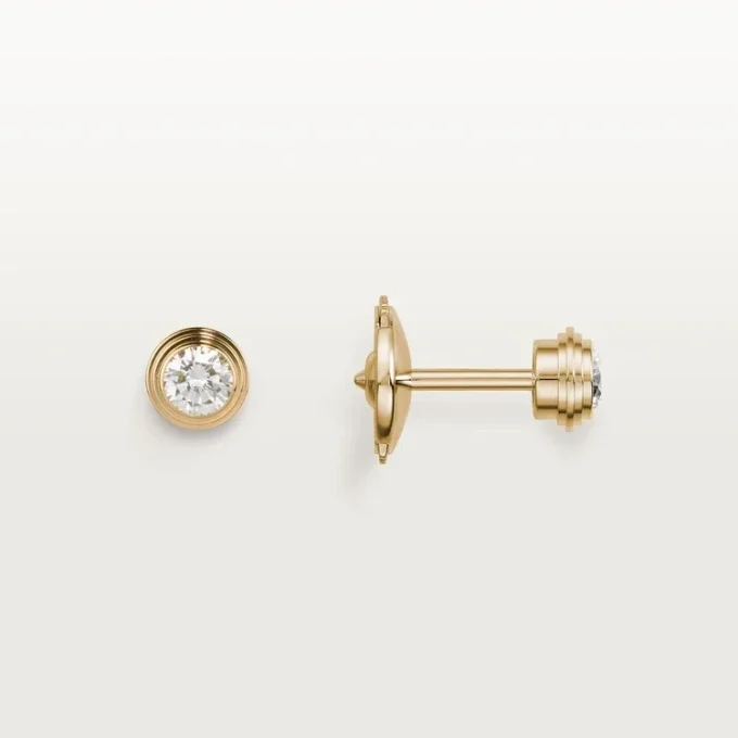 Diamants Legers Ohrringe, mm – Gelbgold, Diamanten – Cartier Diamants Legers Ohrringe, mm – Gelbgold, Diamanten – Cartier