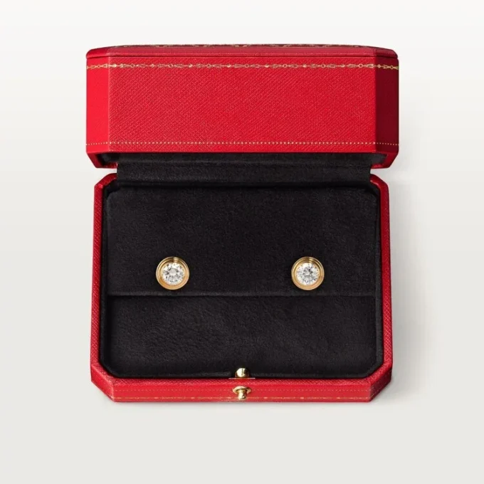 Diamants Legers Ohrringe, mm – Gelbgold, Diamanten – Cartier Diamants Legers Ohrringe, mm – Gelbgold, Diamanten – Cartier