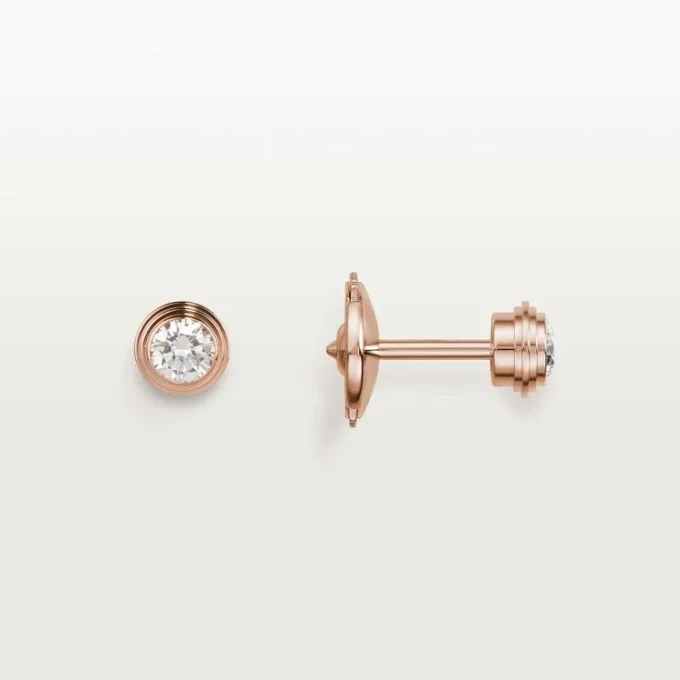 Diamants Legers Ohrringe, mm – Roségold, Diamanten – Cartier Diamants Legers Ohrringe, mm – Roségold, Diamanten – Cartier
