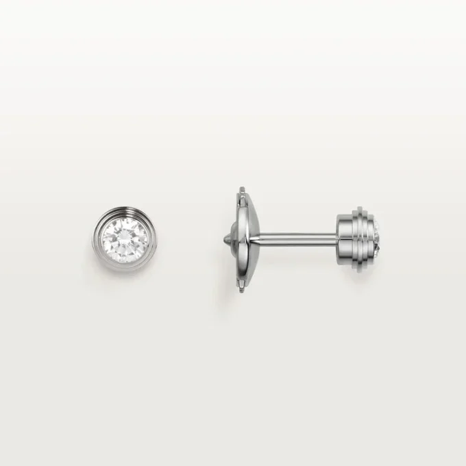 Diamants Legers Ohrringe, mm – Weißgold, Diamanten – Cartier