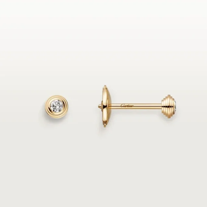 Diamants Legers Ohrringe XS – Gelbgold, Diamanten – Cartier Diamants Legers Ohrringe XS – Gelbgold, Diamanten – Cartier