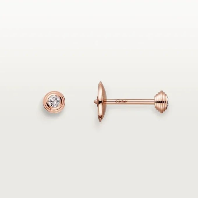 Diamants Legers Ohrringe XS – Roségold, Diamanten – Cartier