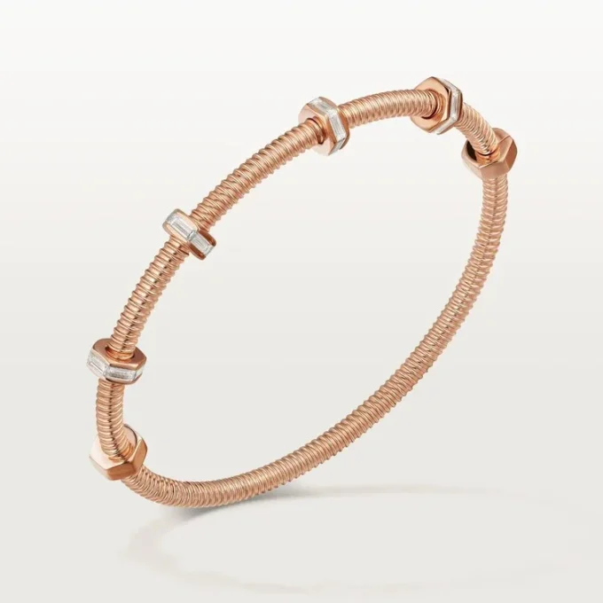 Ecrou de Cartier Armband, Diamanten