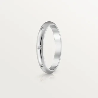 Ehering 1895 – Platin, Diamanten – Cartier