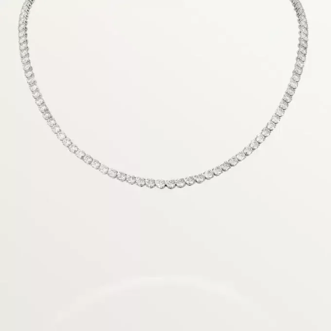 Essential Lines Halskette – Platin, Diamanten – Cartier