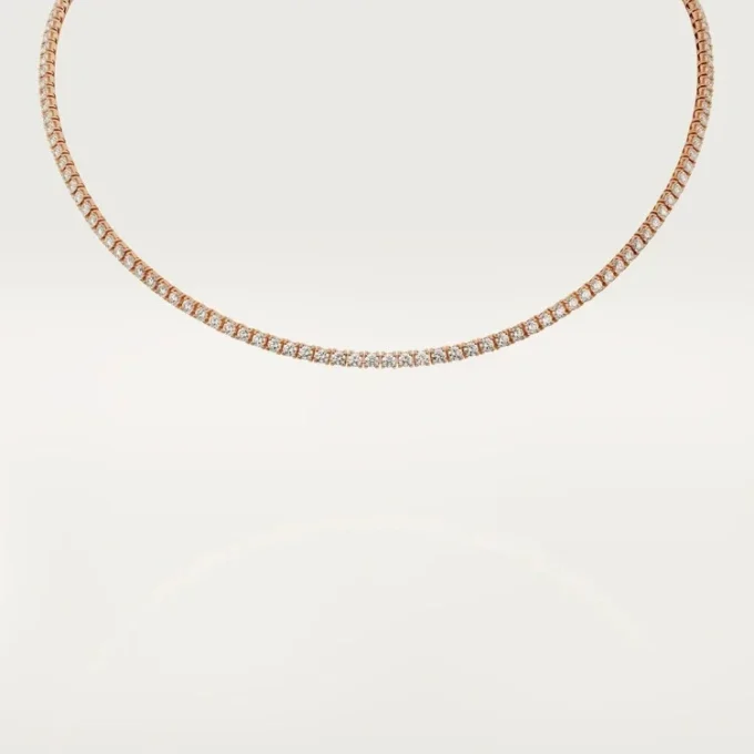 Essential Lines Halskette – Roségold, Diamanten – Cartier