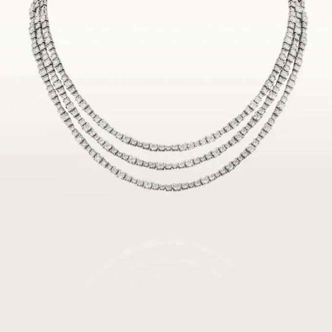 Essential Lines Halskette – Weißgold, Diamanten – Cartier