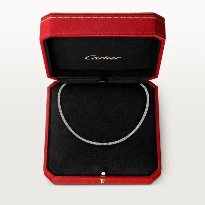 Essential Lines Halskette – Weißgold, Diamanten – Cartier