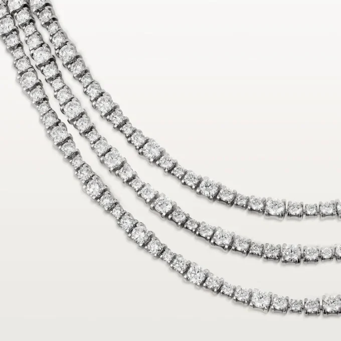 Essential Lines Halskette – Weißgold, Diamanten – Cartier