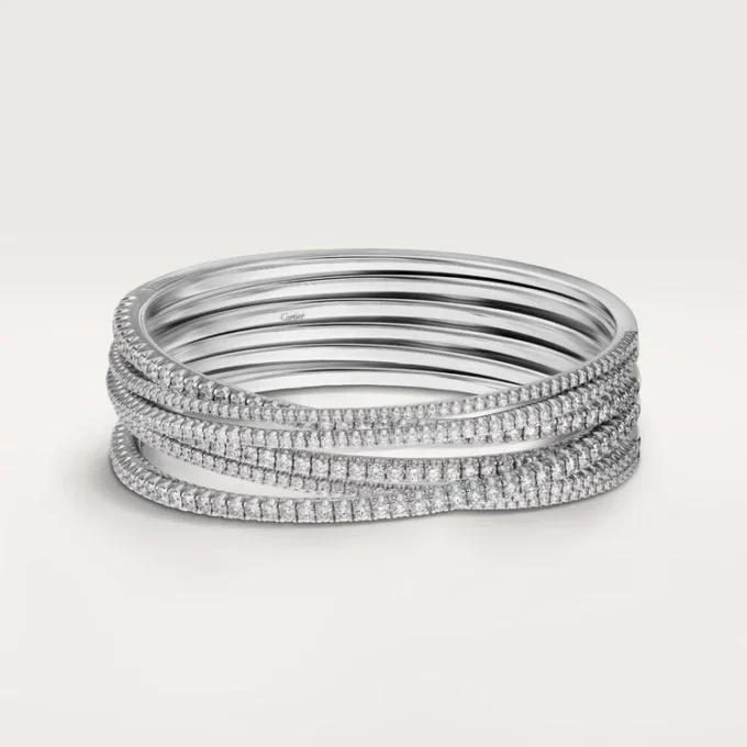 Etincelle de Cartier Armband, halb pavé-gefasst