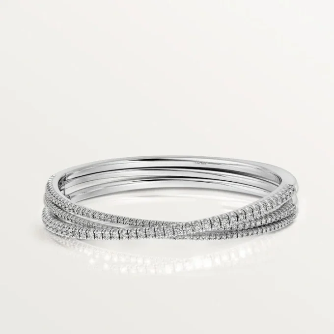 Etincelle de Cartier Armband, halb pavé-gefasst