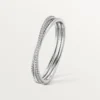 Etincelle de Cartier Armband, halb pavé-gefasst
