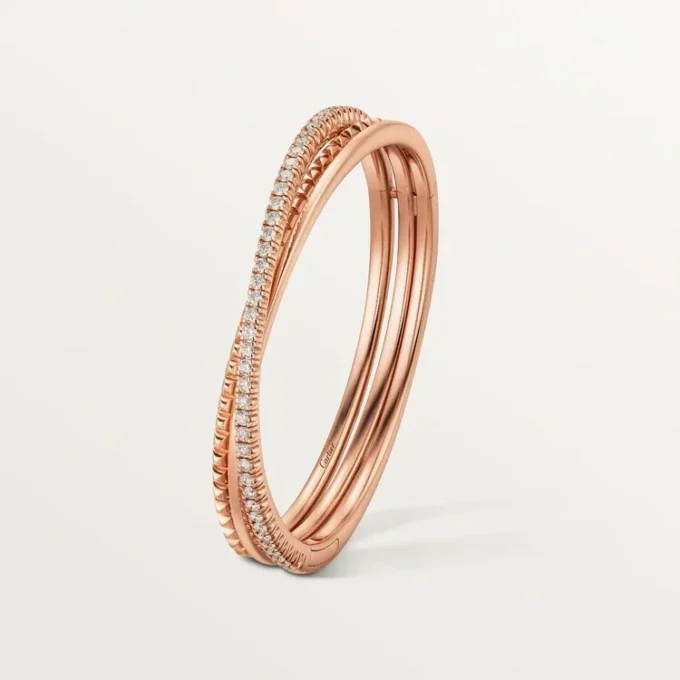 Etincelle de Cartier Armband, halb pavé-gefasst