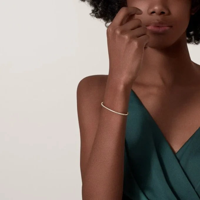 Etincelle de Cartier Armband, halb pavé-gefasst