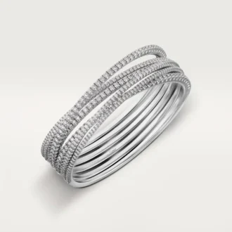 Etincelle de Cartier Armband, halb pavé-gefasst