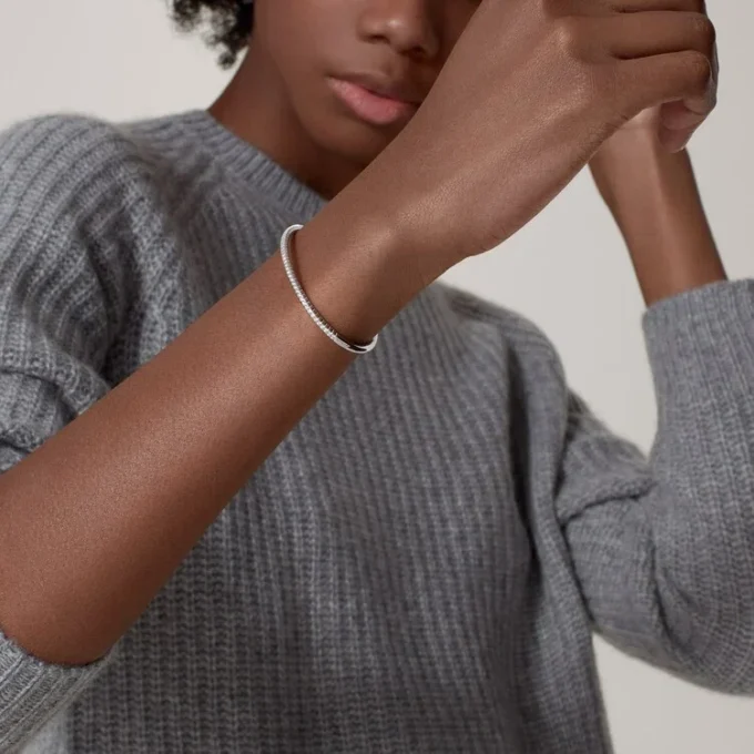 Etincelle de Cartier Armband, halb pavé-gefasst